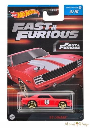 Hot Wheels - Fast & Furious - '69 Camaro