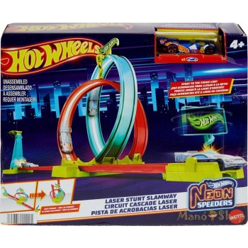   Hot Wheels - Neon Speeders kaszkadőr hurok pályaszett (HPC05)
