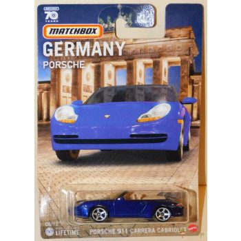   Matchbox - Németország Kollekció - Porsche 911 Carrera Cabriolet