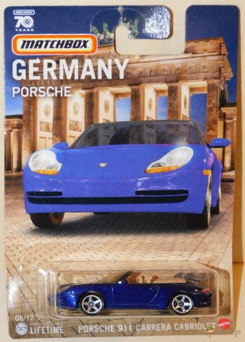 Matchbox - Németország Kollekció - Porsche 911 Carrera Cabriolet