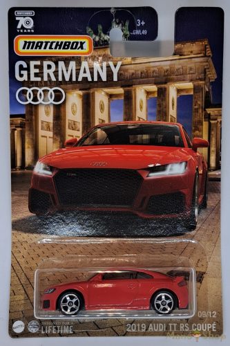 Matchbox - Németország Kollekció - 2019 Audi TT RS Coupé
