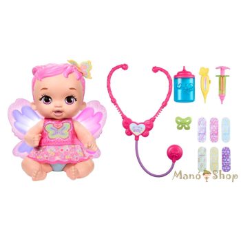   MY GARDEN BABY - Édi-Bébi Megggyógyítalak - Rózsaszín Pillangó