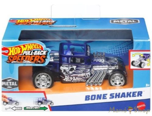 Hot Wheels - Felhúzható kisautó - Bone Shaker