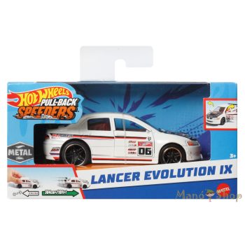 Hot Wheels - Felhúzható kisautó - Lancer Evolution IX