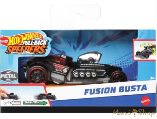 Hot Wheels - Felhúzható kisautó - Fusion Busta