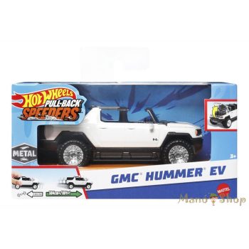 Hot Wheels - Felhúzható kisautó - GMC Hummer EV