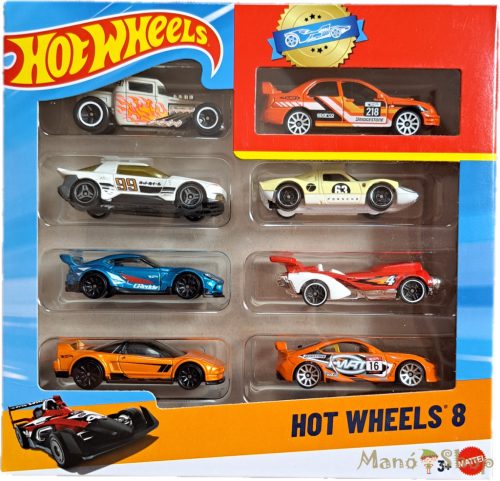 Hot Wheels Kisautók 8-as csomag