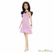 Barbie- Fashionista barátnők: stílusos divatbaba 65 évfordulós baba rózsaszín kockás ruhában