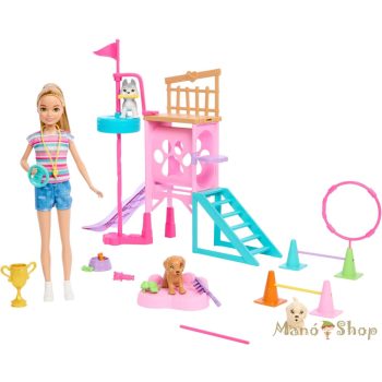 Barbie - Stacie to the Rescue - Kutyaiskola játékszett