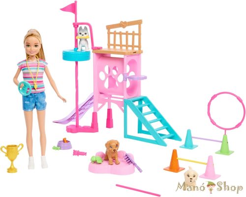 Barbie - Stacie to the Rescue - Kutyaiskola játékszett