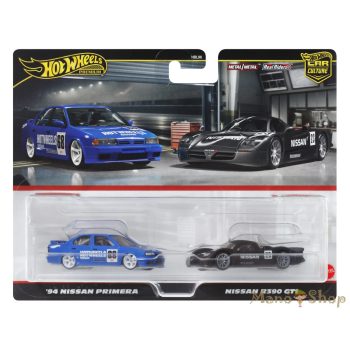   Hot Wheels Premium - Car Culture 2 db -os Pack - '94 Nissan Primera & Nissan R390 GT1
