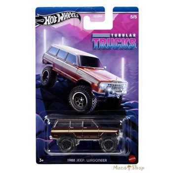   Hot Wheels : Tubular Trucks : 1988 Jeep Wagoneer fém kisautó