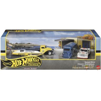   Hot Wheels Premium - Motorhead Madness Gyűjtői készlet - Dioráma