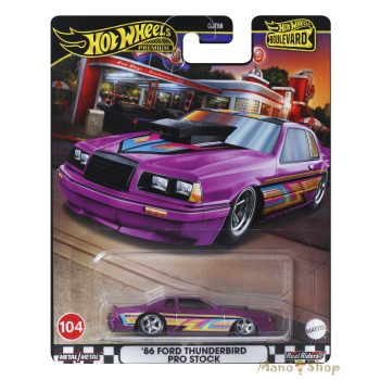   Hot Wheels Premium - Boulevard - '86 Ford Thunderbird Pro Stock