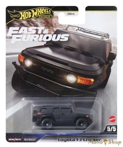 Hot Wheels Premium - Fast and Furious - Toyota FJ Cruiser (sérült csomagolás)