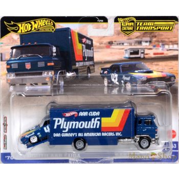   Hot Wheels Premium Team Transport - '70 Plymouth AAR Cuda / Sakura Sprinter