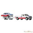 Hot Wheels Premium Team Transport - '63 Chevy Nova / '88 Siverado 3500 szállító autó