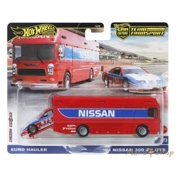   Hot Wheels Premium Team Transport - '94 Nissan 300 ZX GTS / Euro Hauler szállító autó