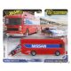 Hot Wheels Premium Team Transport: '94 Nissan 300 ZX GTS / Euro Hauler szállító autó