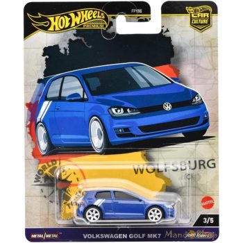   Hot Wheels Premium - Car Culture World Tour - Volkswagen Golf MK7