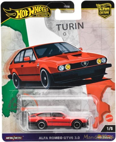 Hot Wheels Premium - Car Culture World Tour - Alfa Romeo GTV6 3.0