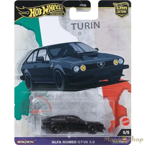 Hot Wheels Premium - Car Culture World Tour - Alfa Romeo GTV6 3.0 "Chase"