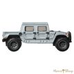 Hot Wheels Premium - Car Culture Circuit Legends - Terra Trek Hummer H1