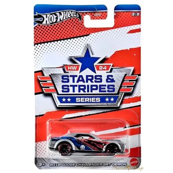   Hot Wheels - Stars & Stripes - 2018 Dodge Challenger SRT Demon