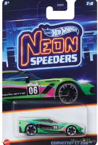 Hot Wheels - Neon Speeder - Corvette C7 Z06