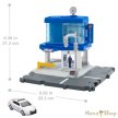 Matchbox: Action Drivers Police Traffic Center Rendőrségi játékszett Ford kisautóval