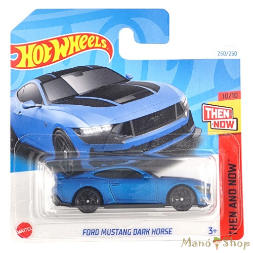 Hot Wheels - Then and Now - Ford Mustang Dark Horse