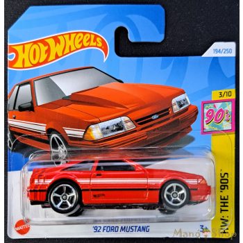 Hot Wheels - Hw The 90's - '92 Ford Mustang