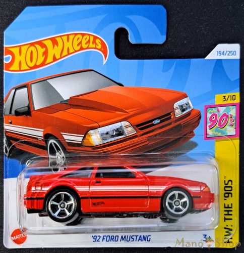 Hot Wheels - Hw The 90's - '92 Ford Mustang