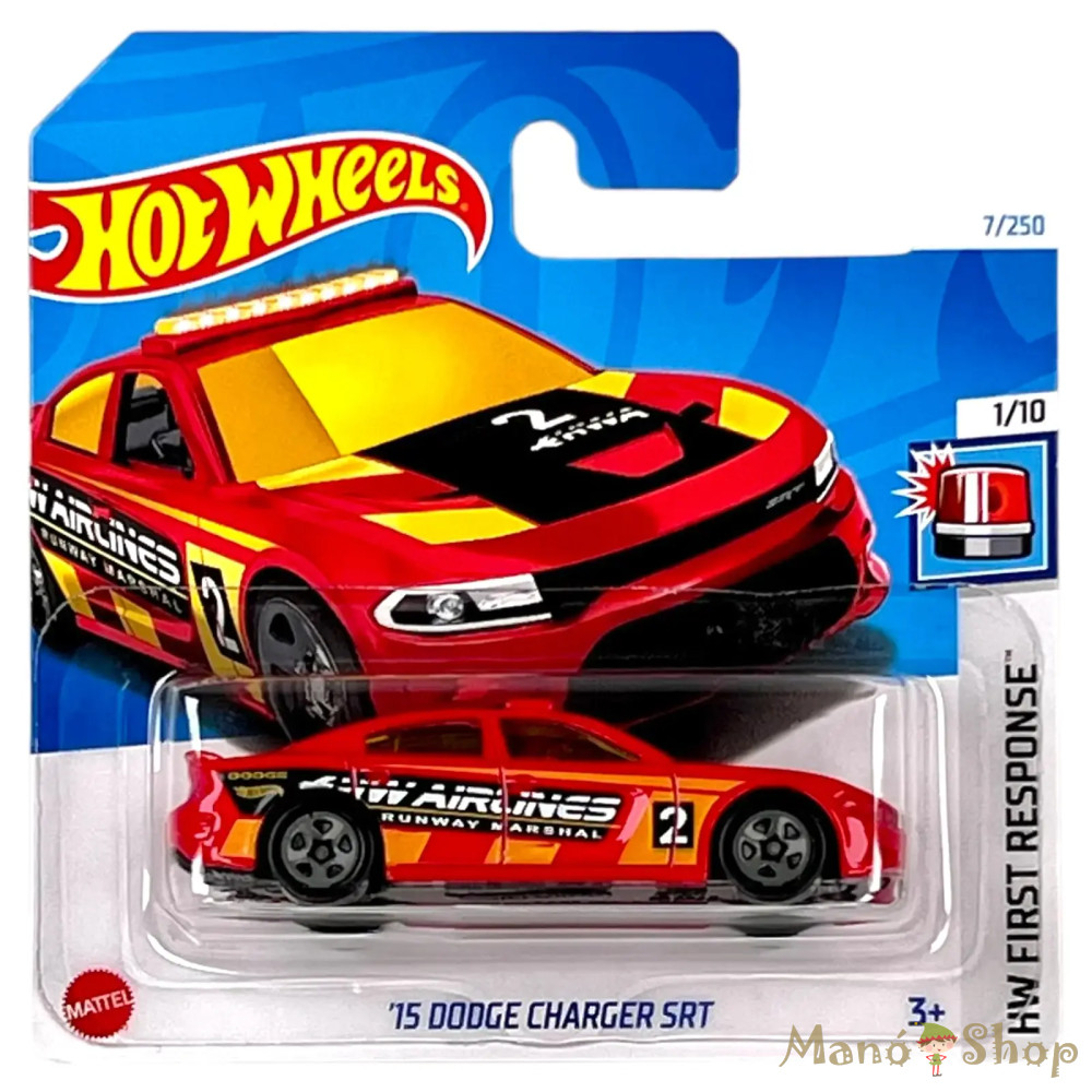 Hot Wheels Hw First Response Dodge Charger Srt