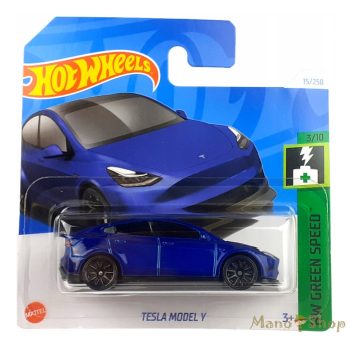   Hot Wheels - HW Green Speed - Tesla Model Y "sérült csomagolás"
