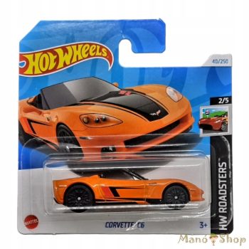 Hot Wheels - HW Roadsters - Corvette C6