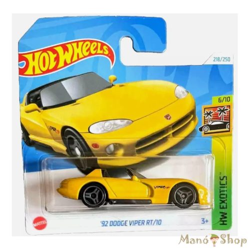 Hot Wheels - HW Exotics - '92 Dodge Viper RT/10