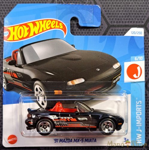 Hot Wheels - HW J-Imports - '91 Mazda MX-5 Miata