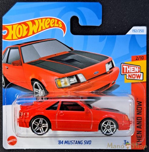 Hot Wheels - Then and Now - '84 Mustang SVO