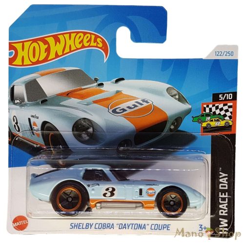 Hot Wheels - HW Race Day - Shelby Cobra "Daytona" Coupe (Gulf)