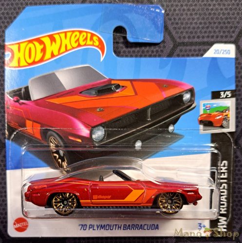 Hot Wheels - HW Roadster - '70 Plymouth Barracuda