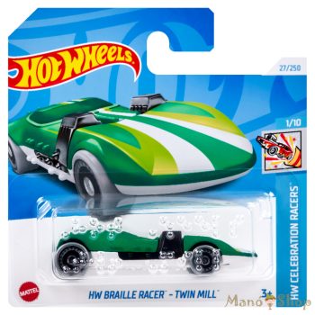   Hot Wheels - HW Celebration Racers - HW Braille Racer - Twin Mill