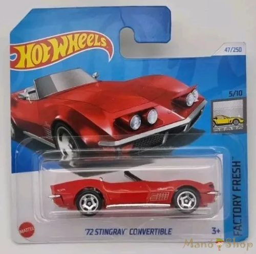 Hot Wheels - Factory Fresh - '72 Stingray Convertible