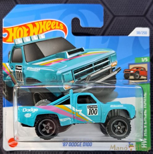 Hot Wheels - HW Reverse Rake - '87 Dodge D100