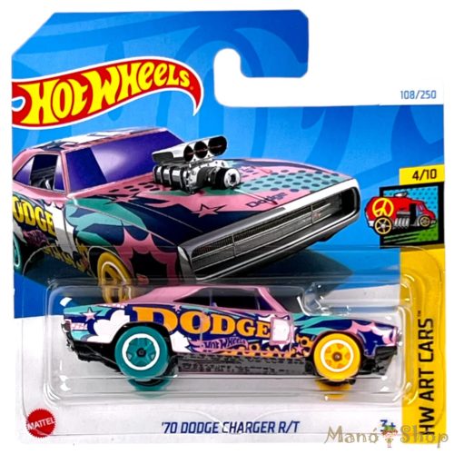 Hot Wheels - HW Art Cars - '70 Dodge Charger R/T