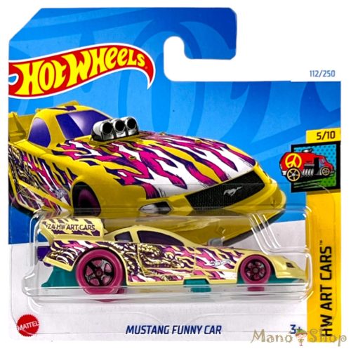 Hot Wheels - HW Art Cars - Mustang Funny Car