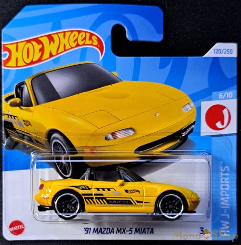 Hot Wheels - HW J-Imports - '91 Mazda MX-5 Miata