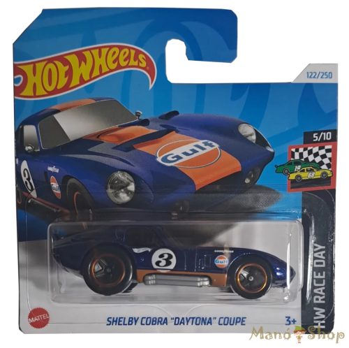 Hot Wheels - HW Race Day - Shelby Cobra "Daytona" Coupe (Gulf)