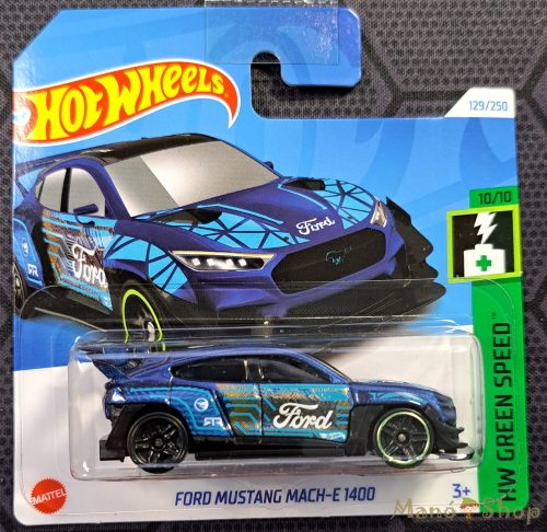 Hot Wheels - HW Green Speed - Ford Mustang Mach-E 1400 (Treasura Hunt)