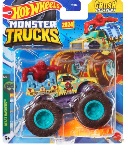 Hot Wheels Monster Trucks - Beast Bashers - Crush Delivery